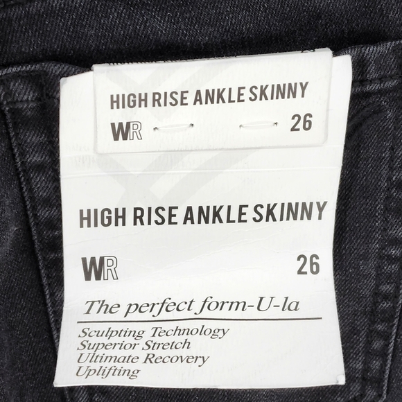 William Rast Women's Sculpted High Rise Ankle Skinny Jean - 26 - Picture 7 of 7